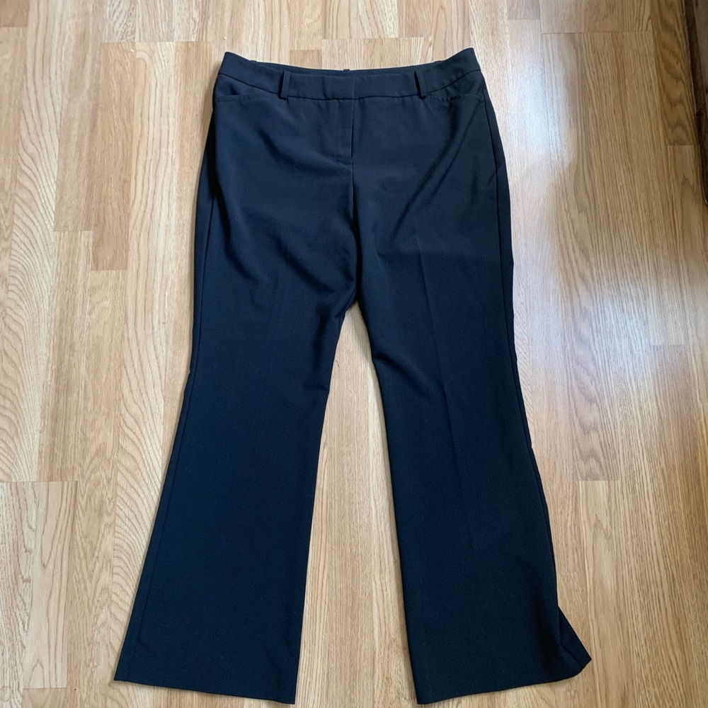 Size 14 black dress slacks by Worthington.